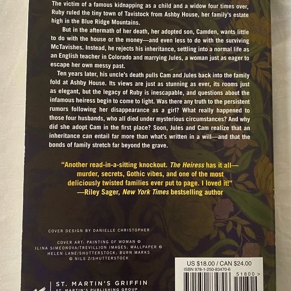 The Heiress by Rachel Hawkins Book - Picture 2 of 2